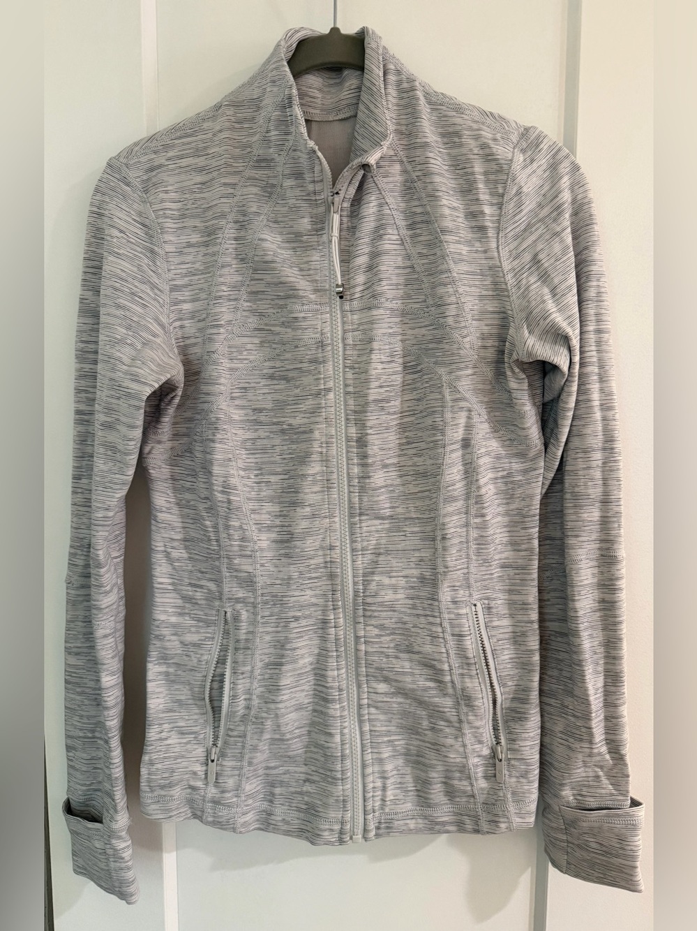 lululemon athletica Light Gray Heather Define Jacket